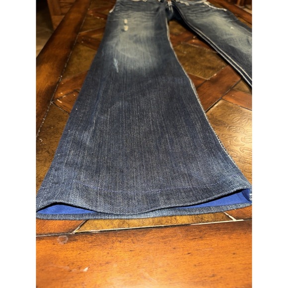 BKE Buckle Jeans Women's Size 30x32 Blue Stella Flare Stretch Y2K - Picture 3 of 12